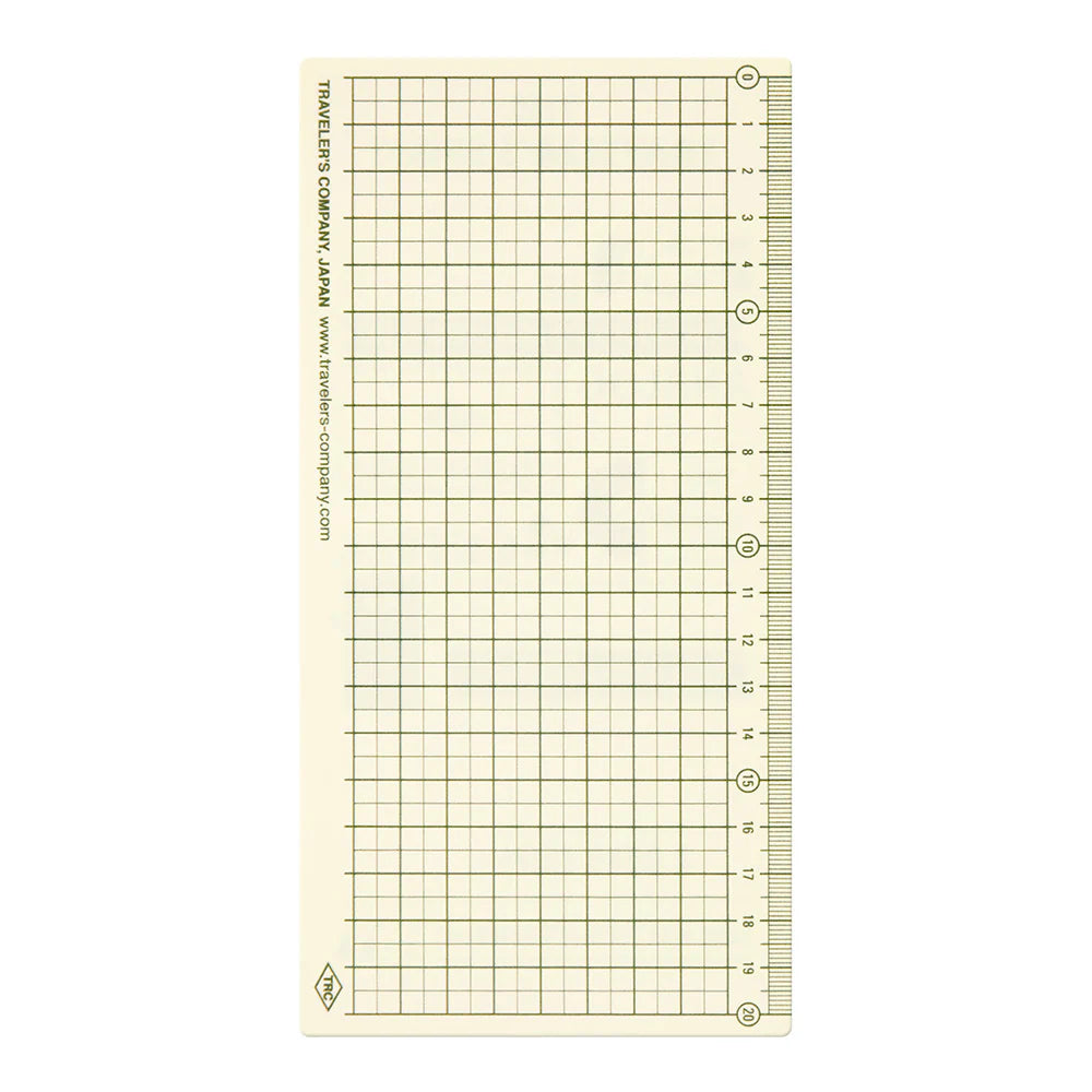 2026 TRAVELER'S Diary Plastic Sheet (Regular Size)