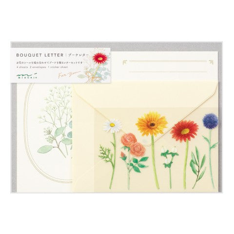Yellow Bouquet - Midori Letter Set