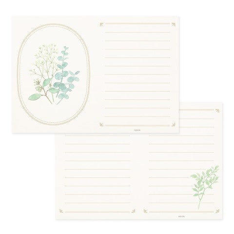 Green Bouquet - Midori Letter Set
