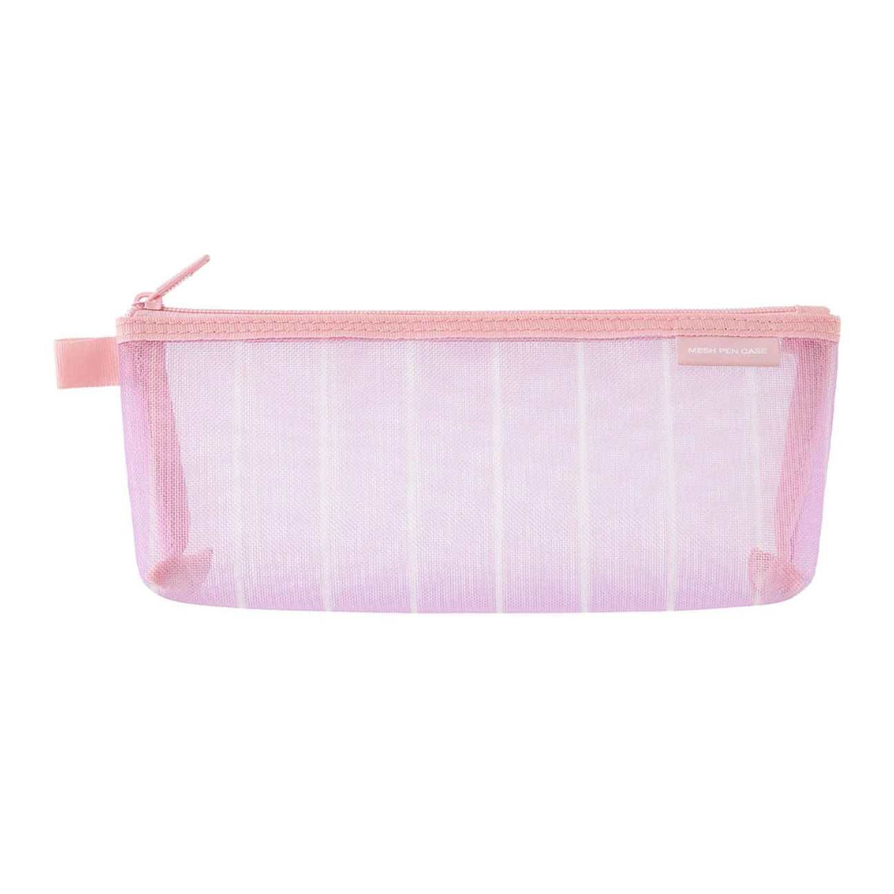 Purple Pen Mesh Case with Gusset · Midori