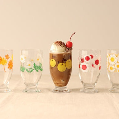Nashi Pear Retro Glass Cup · ADERIA