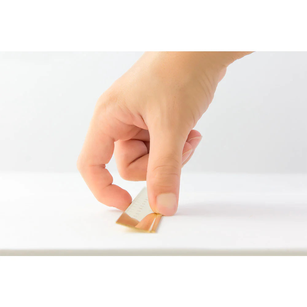 TRAVELER'S Company 15cm Brass Ruler