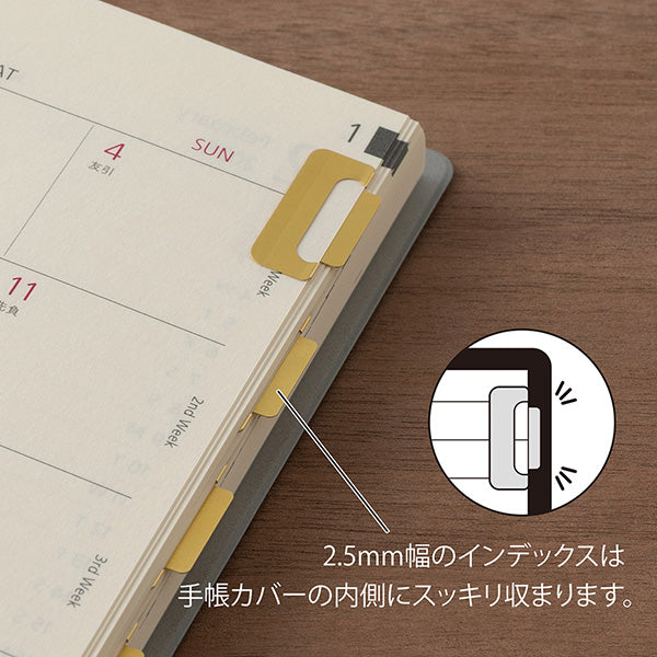 Brass Chiratto Index Clip · Midori
