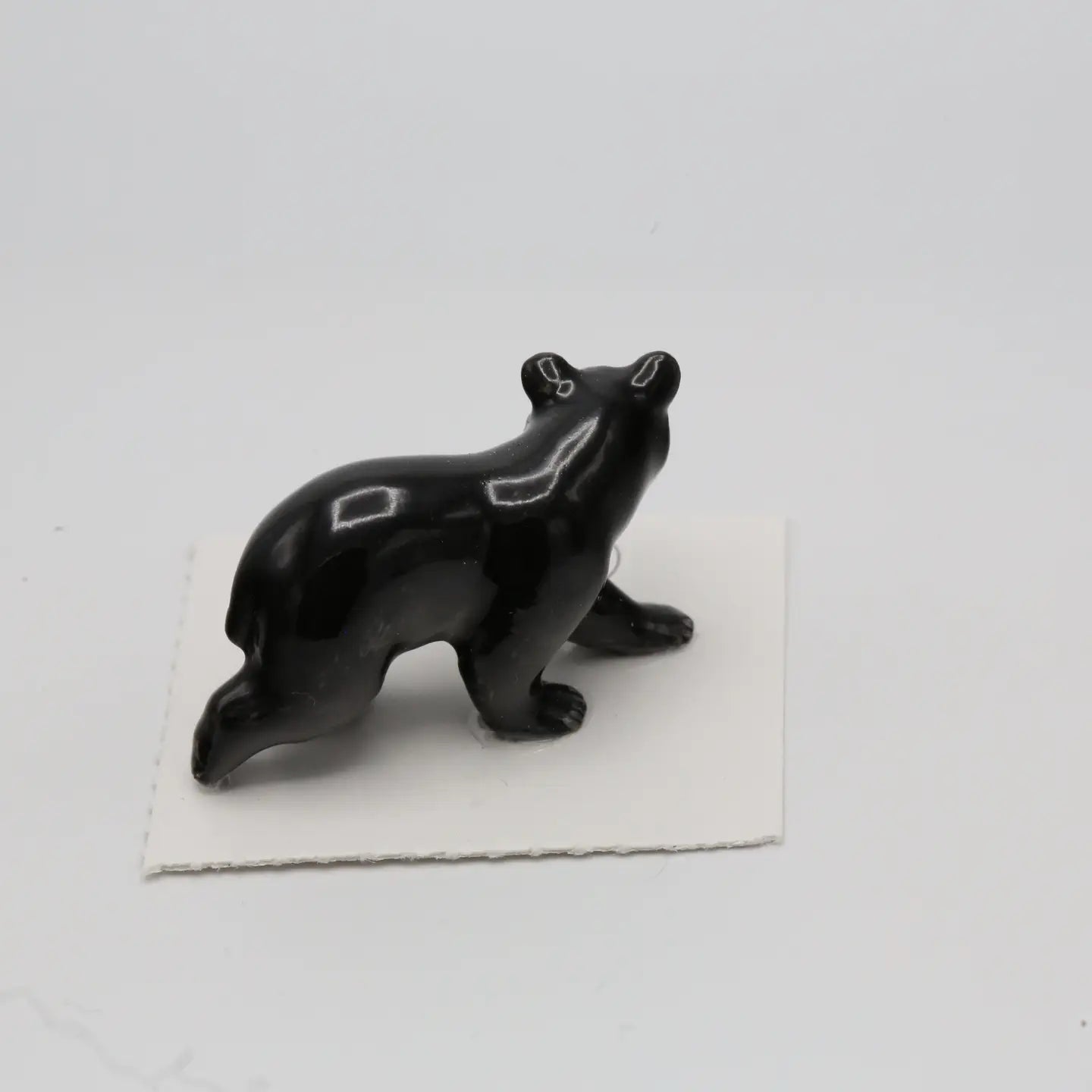 Blueberry Black Bear Porcelain Miniature · Little Critterz