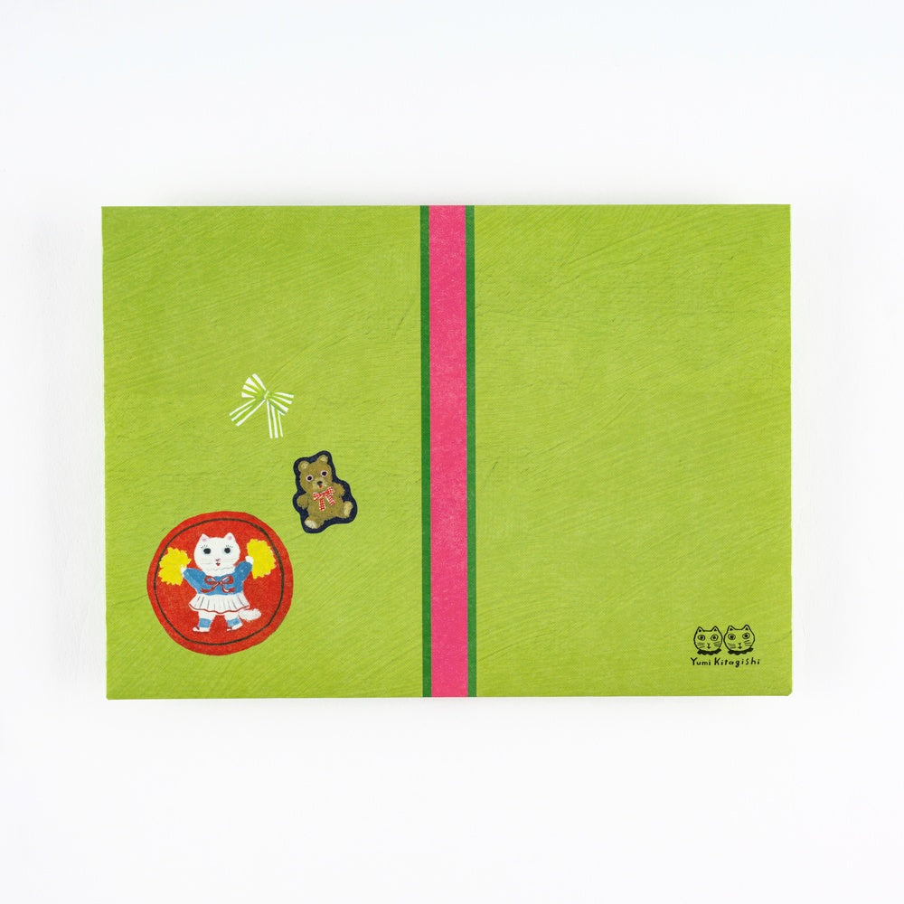Yumi Kitagishi: White Cat’s Mini Folder · Hobonichi