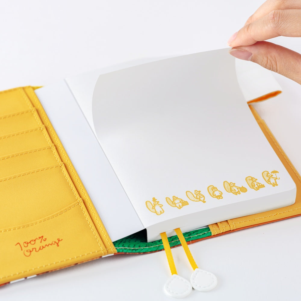 100%ORANGE: Squirrel Appears Hobonichi Papers