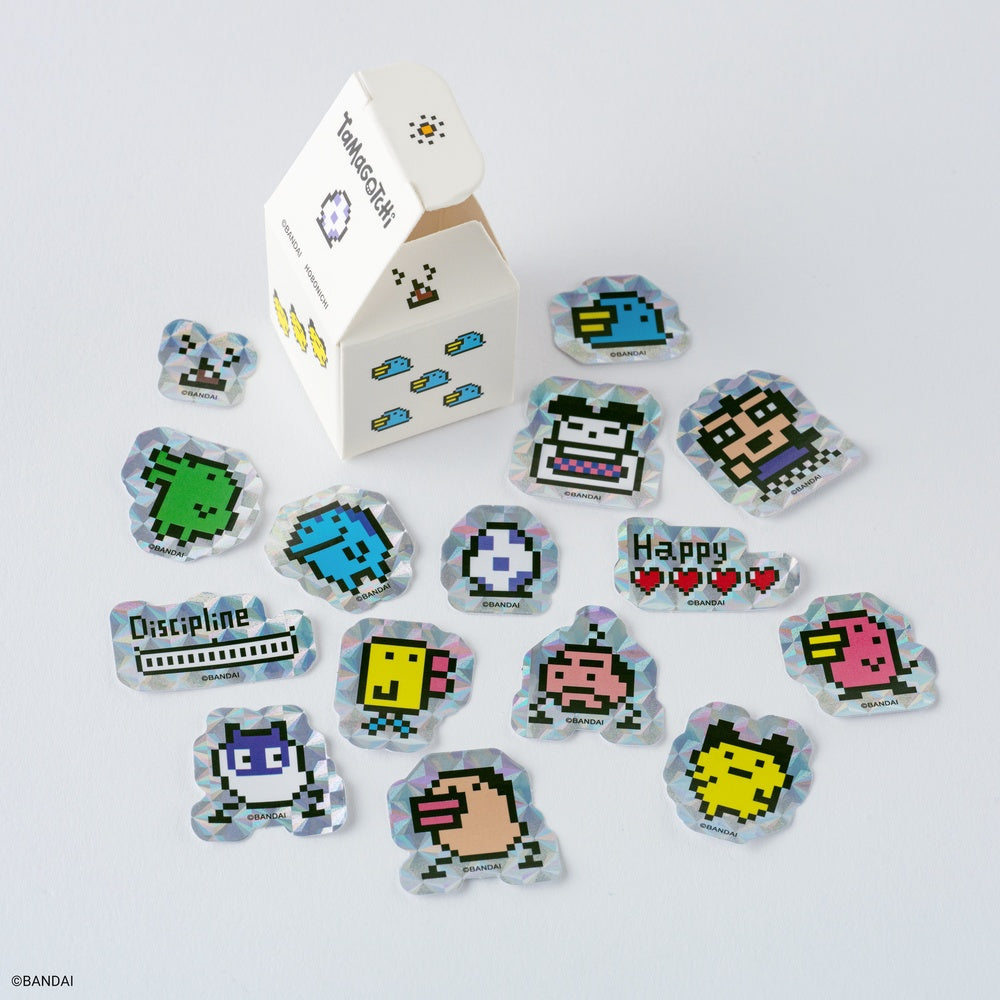 Tamagotchi Flake Stickers 《Set of 3 Boxes》 · Hobonichi