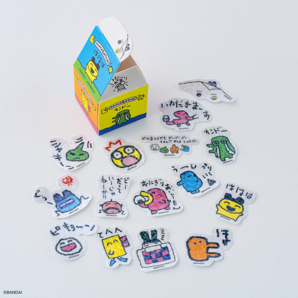 Tamagotchi Flake Stickers 《Set of 3 Boxes》 · Hobonichi