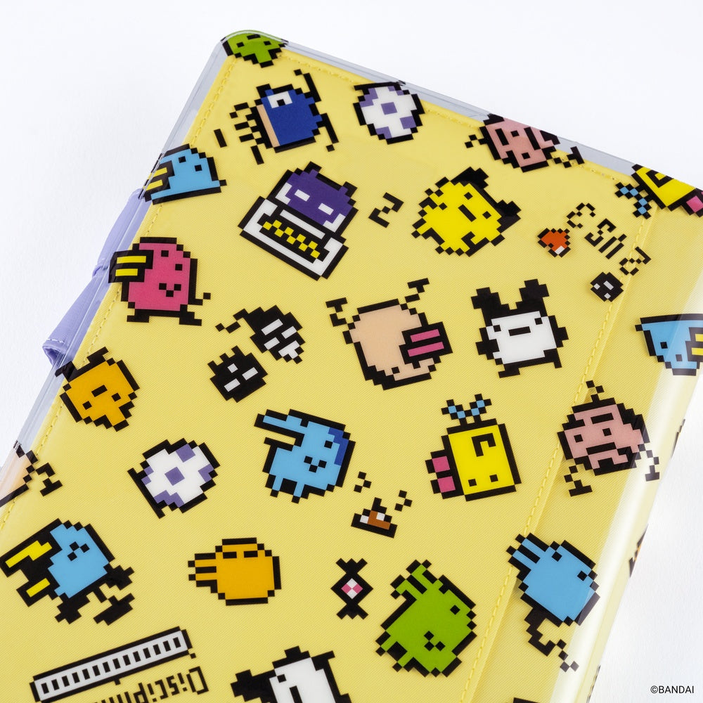 Tamagotchi: Colorful Tamagotchi《Clear Cover for A5 Fabric Cover》 · Hobonichi