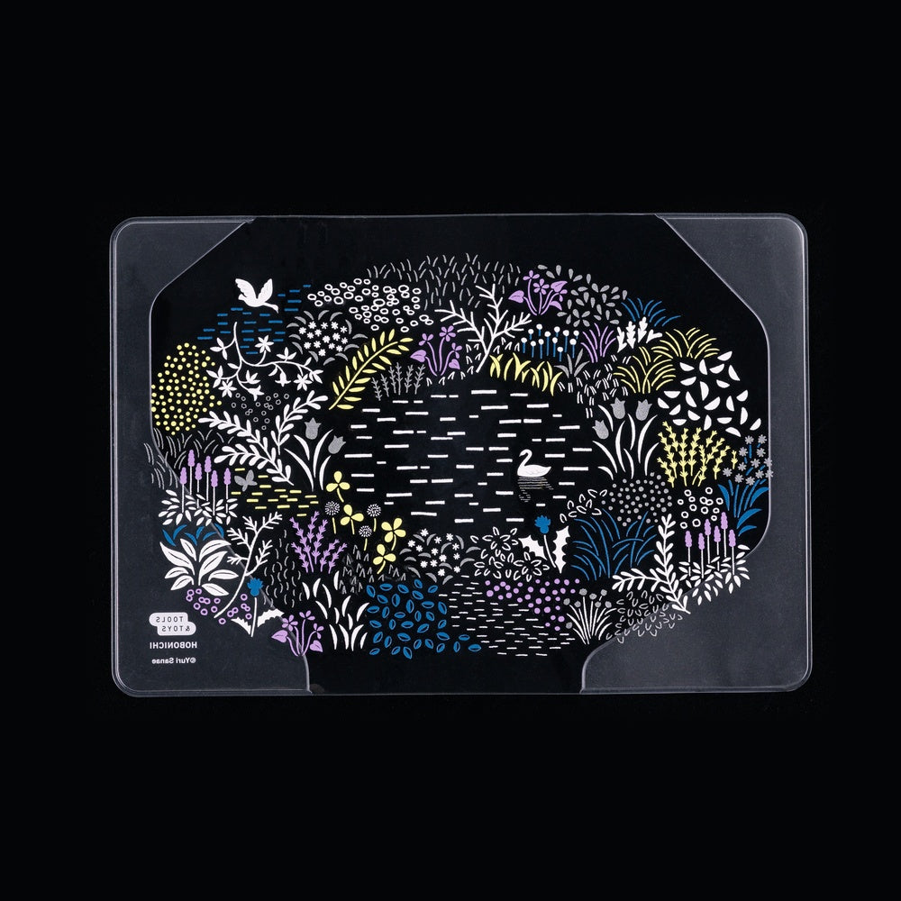 Yuri Sanae: Forest Lake《Clear Cover for A6 Fabric Cover》 · Hobonichi