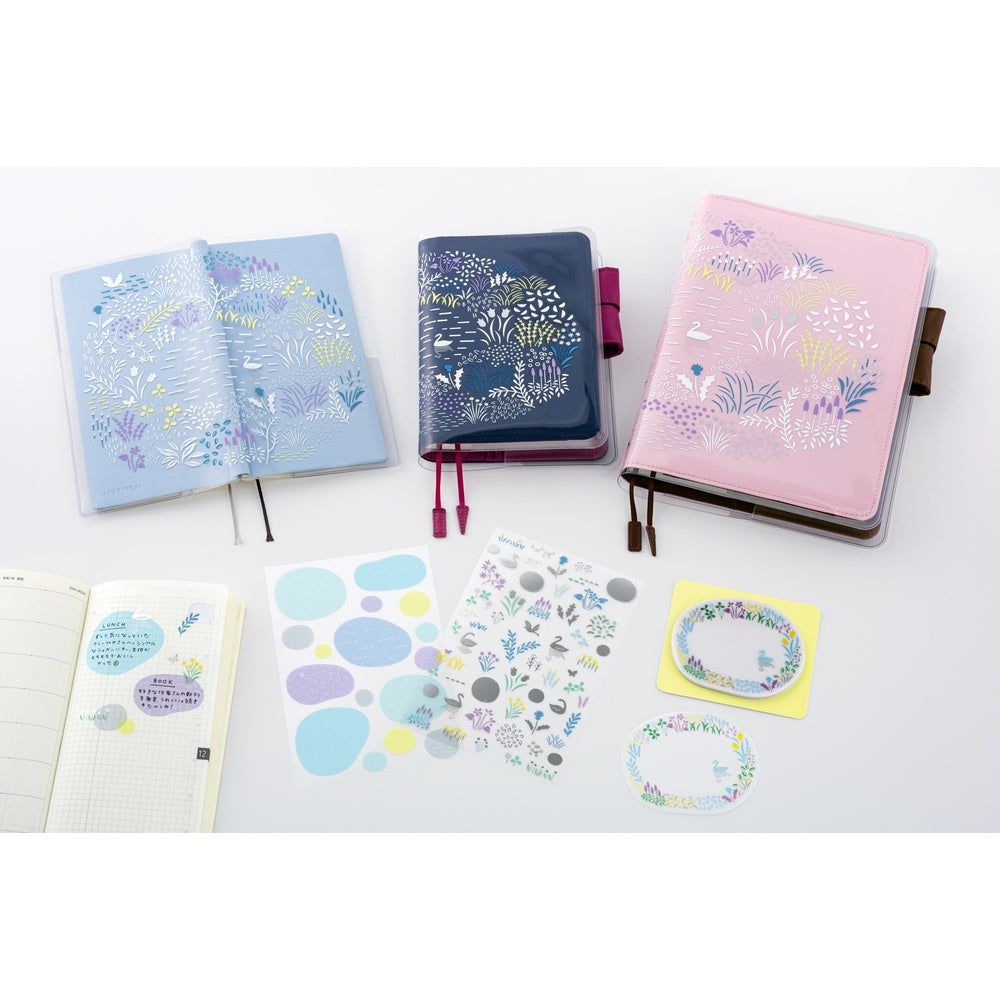Yuri Sanae: See-Through Sticky Notes (Forest Lake) · Hobonichi