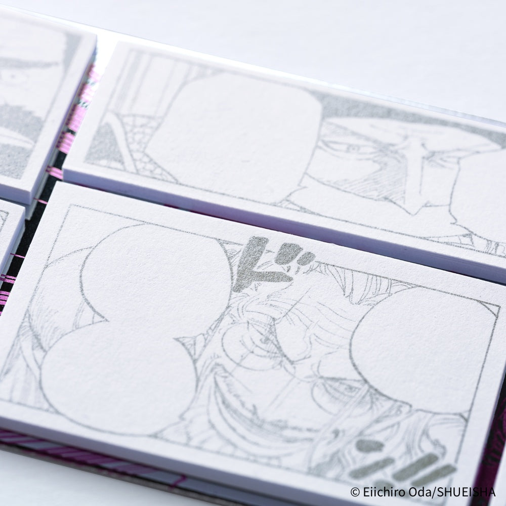 ONE PIECE magazine: Sparkling Silver “Old Guys” Sticky Notes · Hobonich