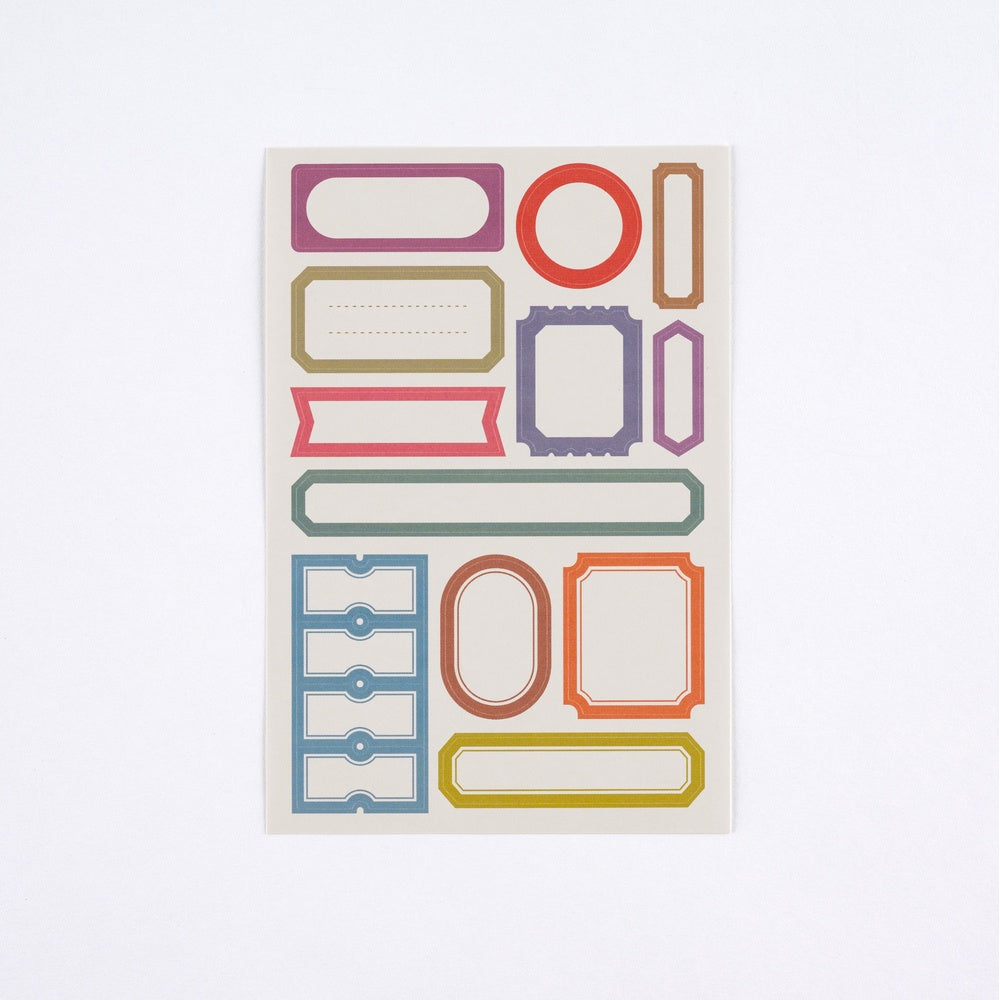 Hobonichi TSUKI no IRO: Schedule Sticker Set