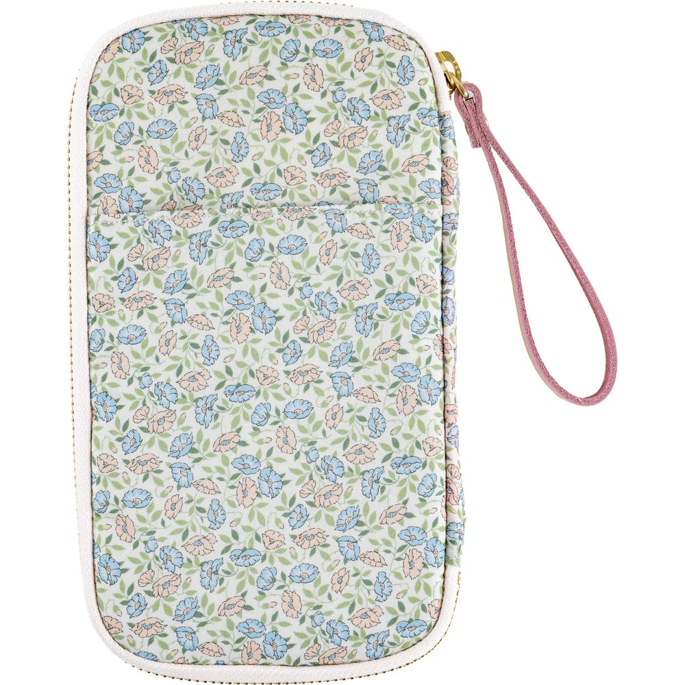Liberty Fabrics: Sasha Kiora Small Drawer Pouch · Hobonichi