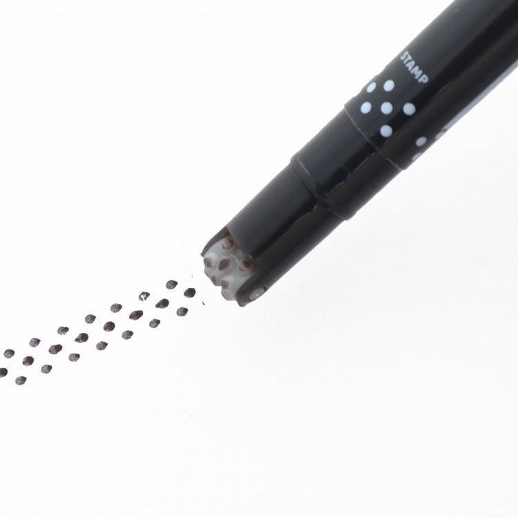 Rodeco Dual Tip Roller Polka Dot Line Pen · sun-star