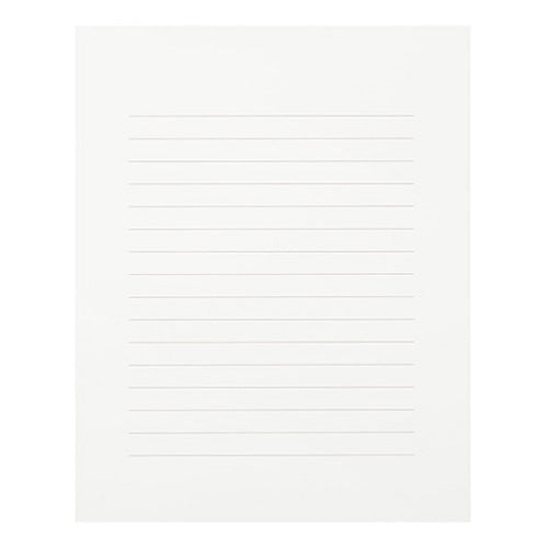 MD Cotton Horizontal Ruled Letter Pad