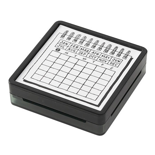 Calendar Pre-Inked Paintable Stamp · Midori