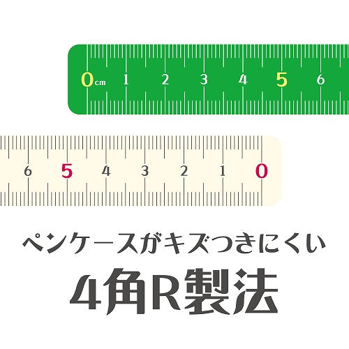 Retro Cafe Style Double Sided Ruler · Kyoei