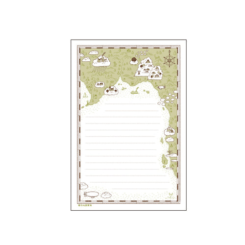 Kyupodo Cloud Journey Letter Pad