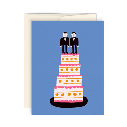 Men Wedding Greeting Card · Paperole