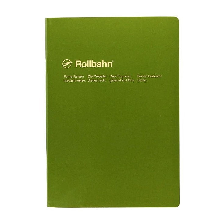 Olive · Rollbahn B6 'Note' Notebook