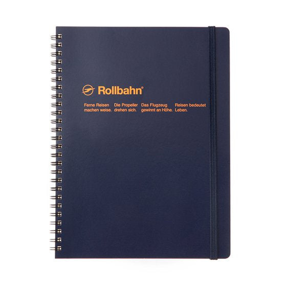 Dark Blue · Rollbahn Spiral Notebook