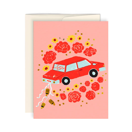 Just Married Greeting Card · Paperole