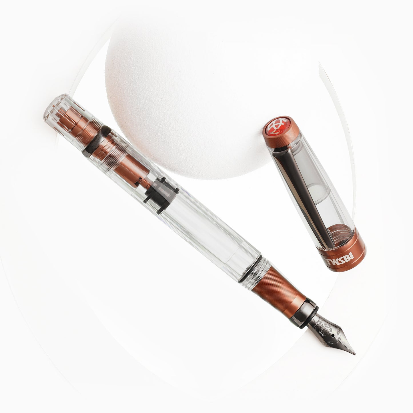 TWSBI Diamond 580ALR Affogato w/Onyx Fountain Pen《Fine》