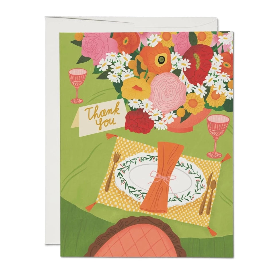 Be Our Guest Thank You Card