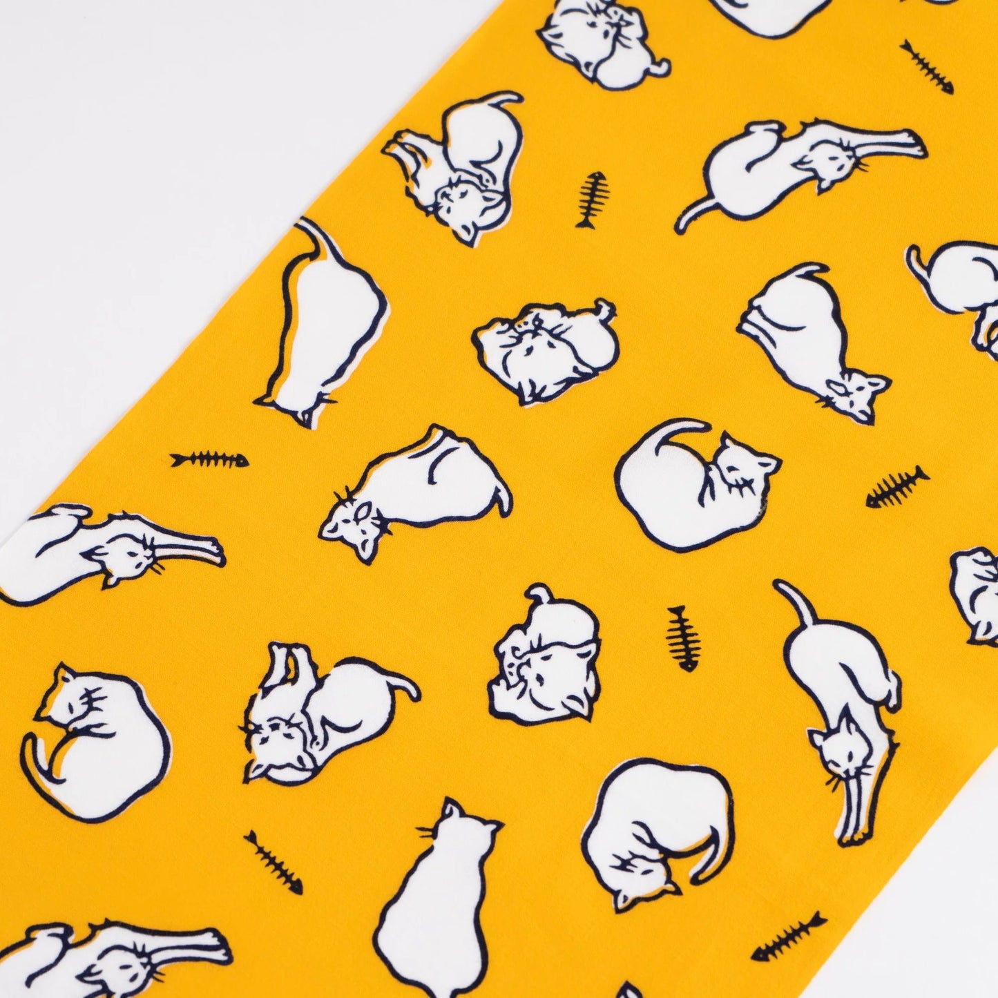 Neko Zanmai - Tenugui towel / Kamawanu