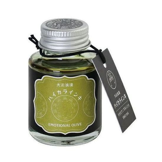 Emotional Olive / Teranishi Guitar Taisho Roman Haikara Fountain Pen Ink
