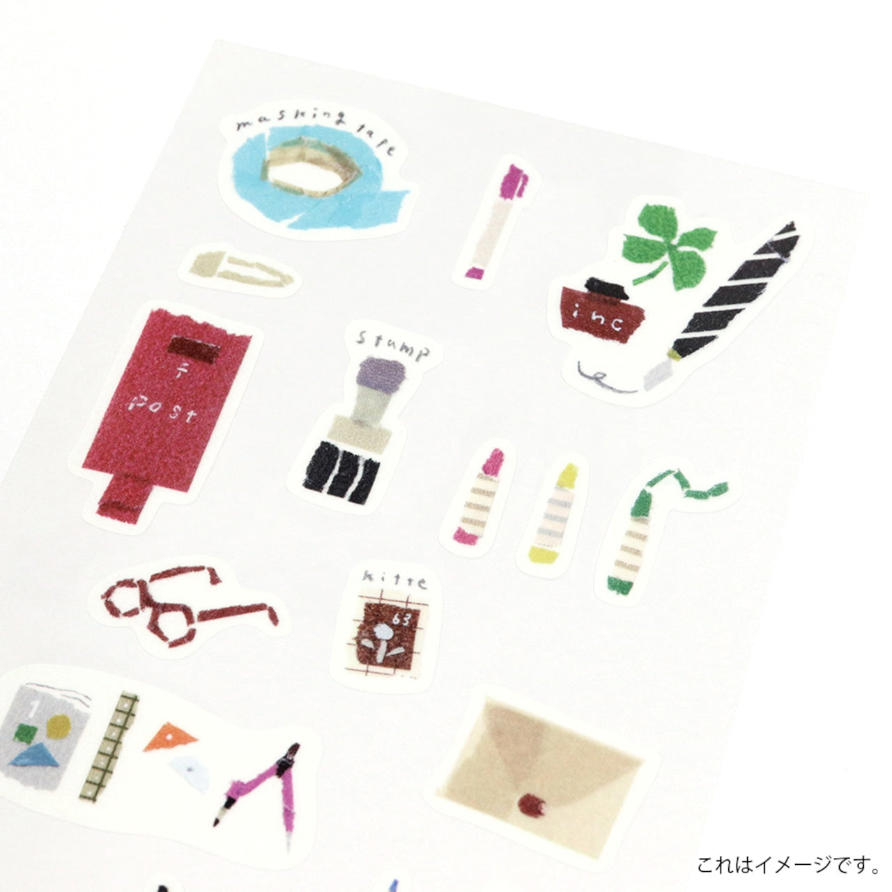 Stationery Planner Stickers · Miki Tamura