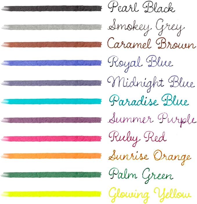 Ink Cartridge Refill / 6 pc - Palm Green · Kaweco