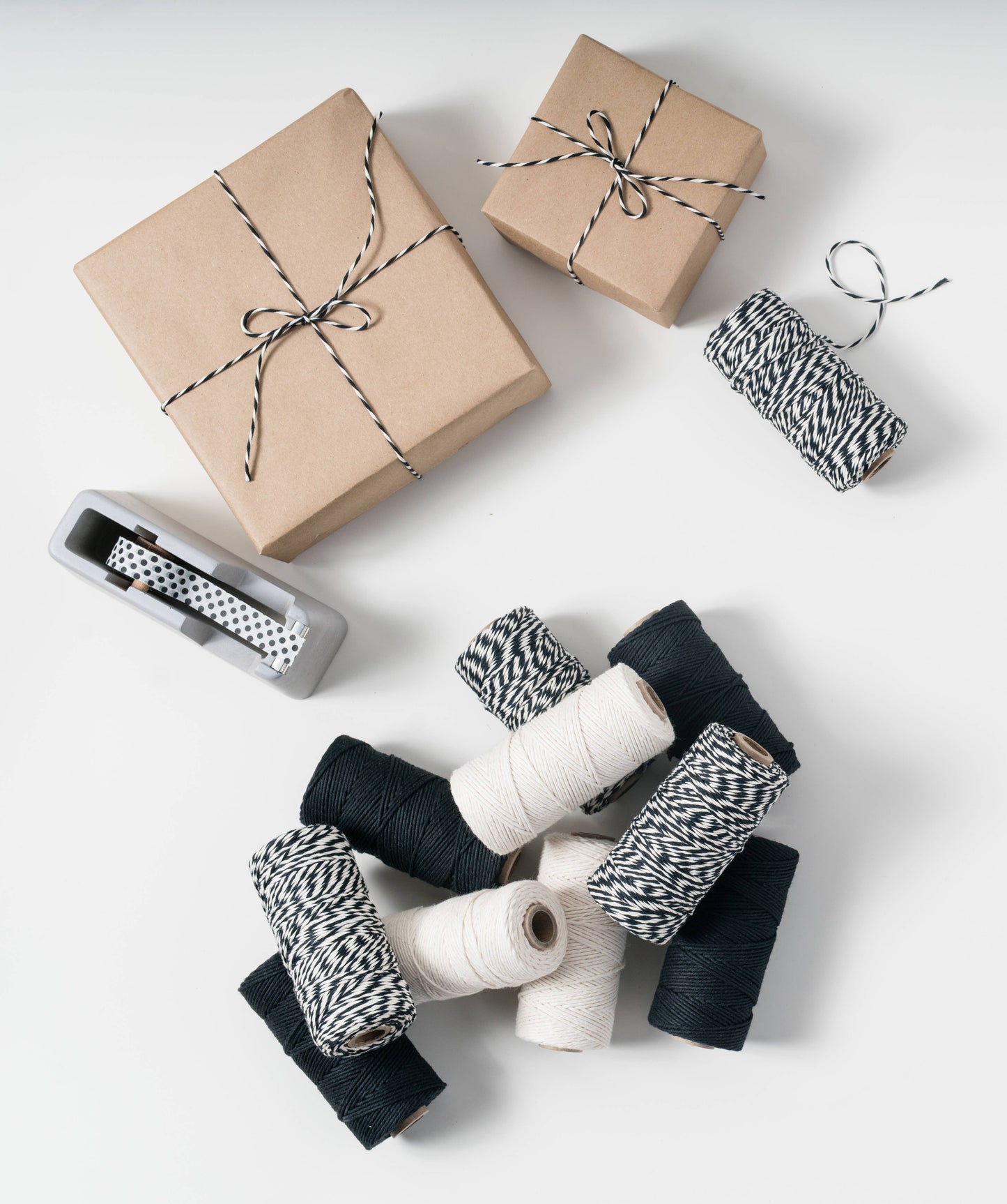 Black Cotton Baker's Twine · Knot & Bow
