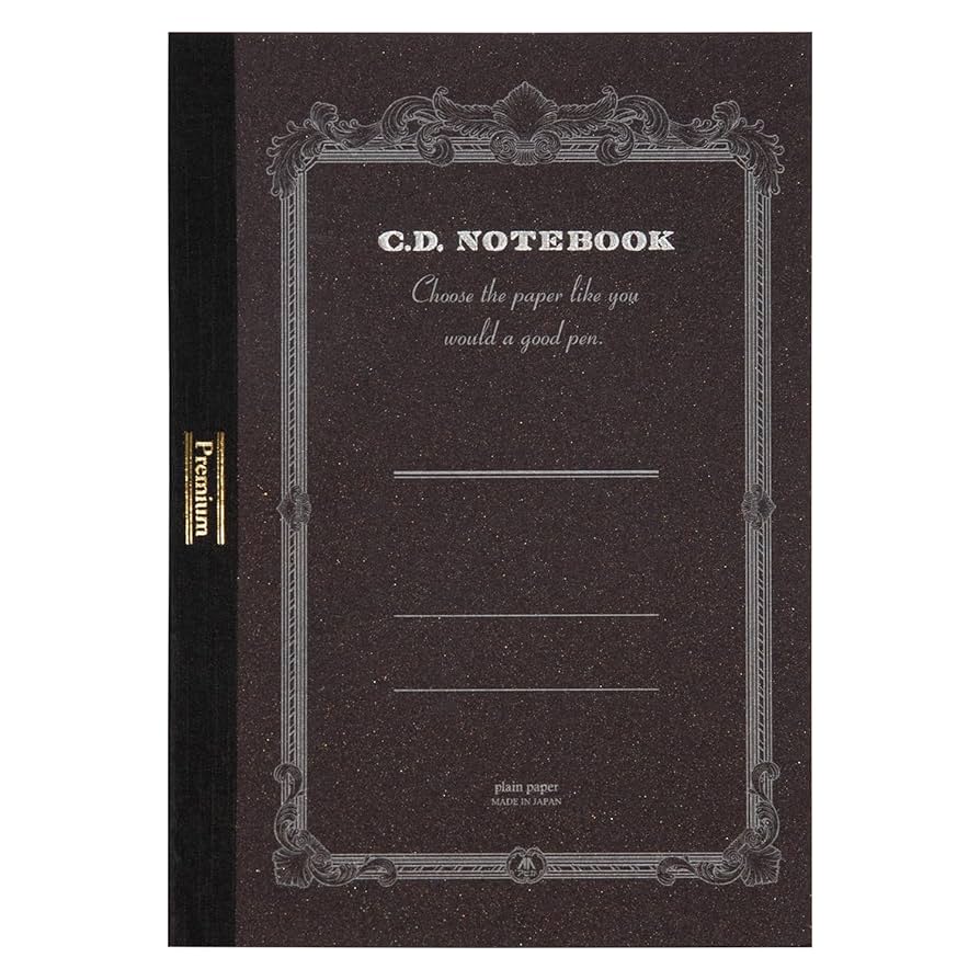 Premium C.D. Blank Notebook A6 · Apica