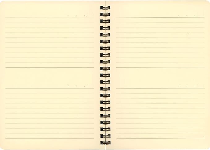 Life Free Diary Note / Black Embossed