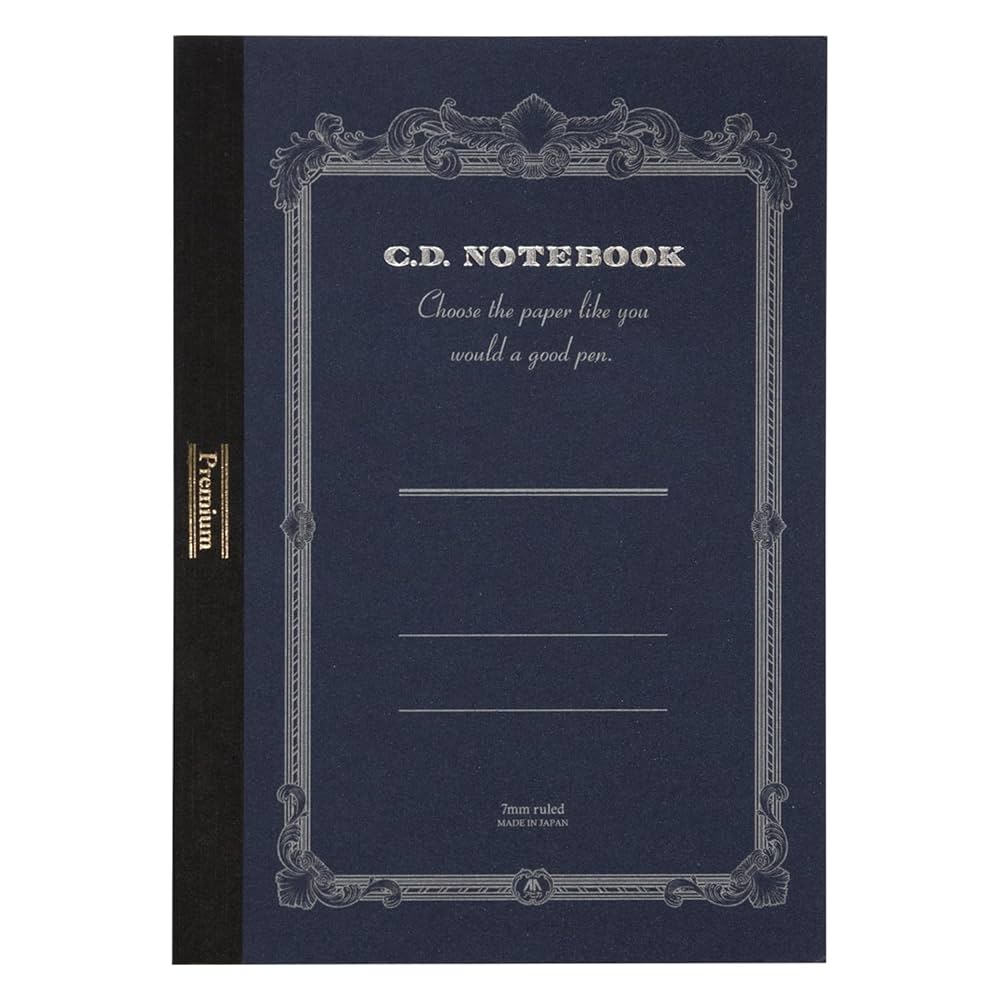 Premium C.D. Lined Notebook A5 · Apica