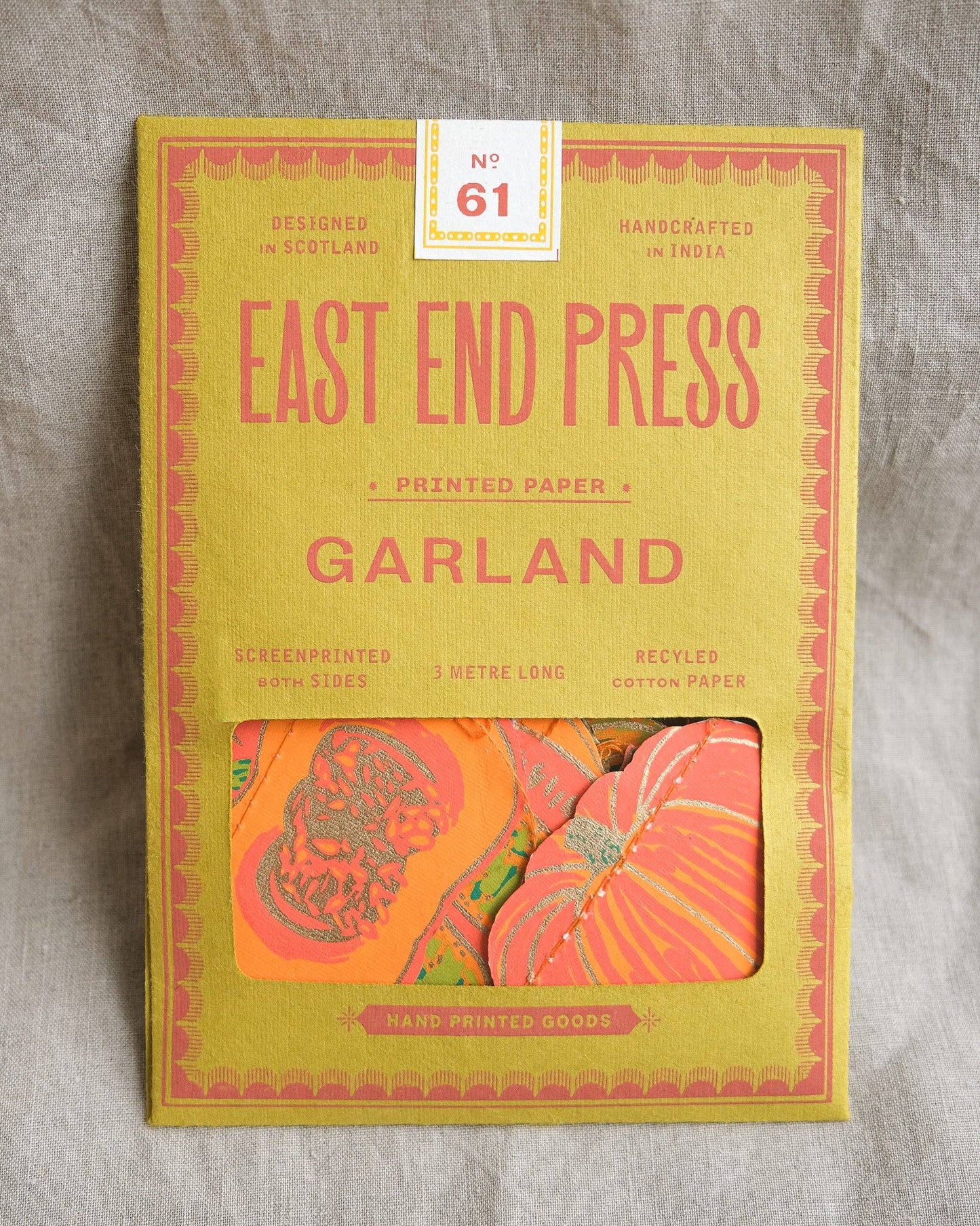 Squashes Sewn Garland · East End Press