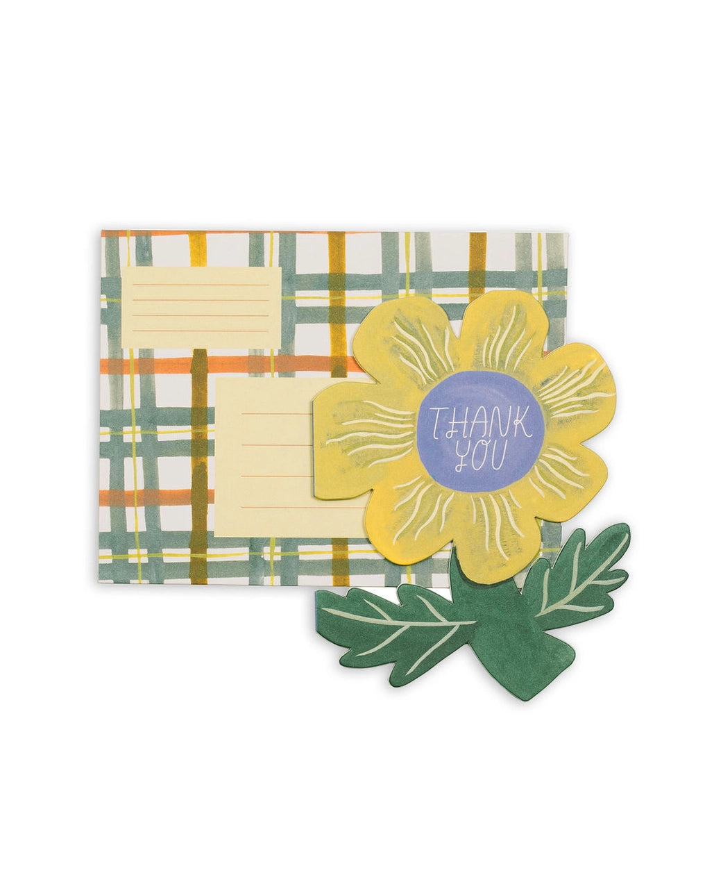 Thank You Flower Die Cut Card · Small Adventure