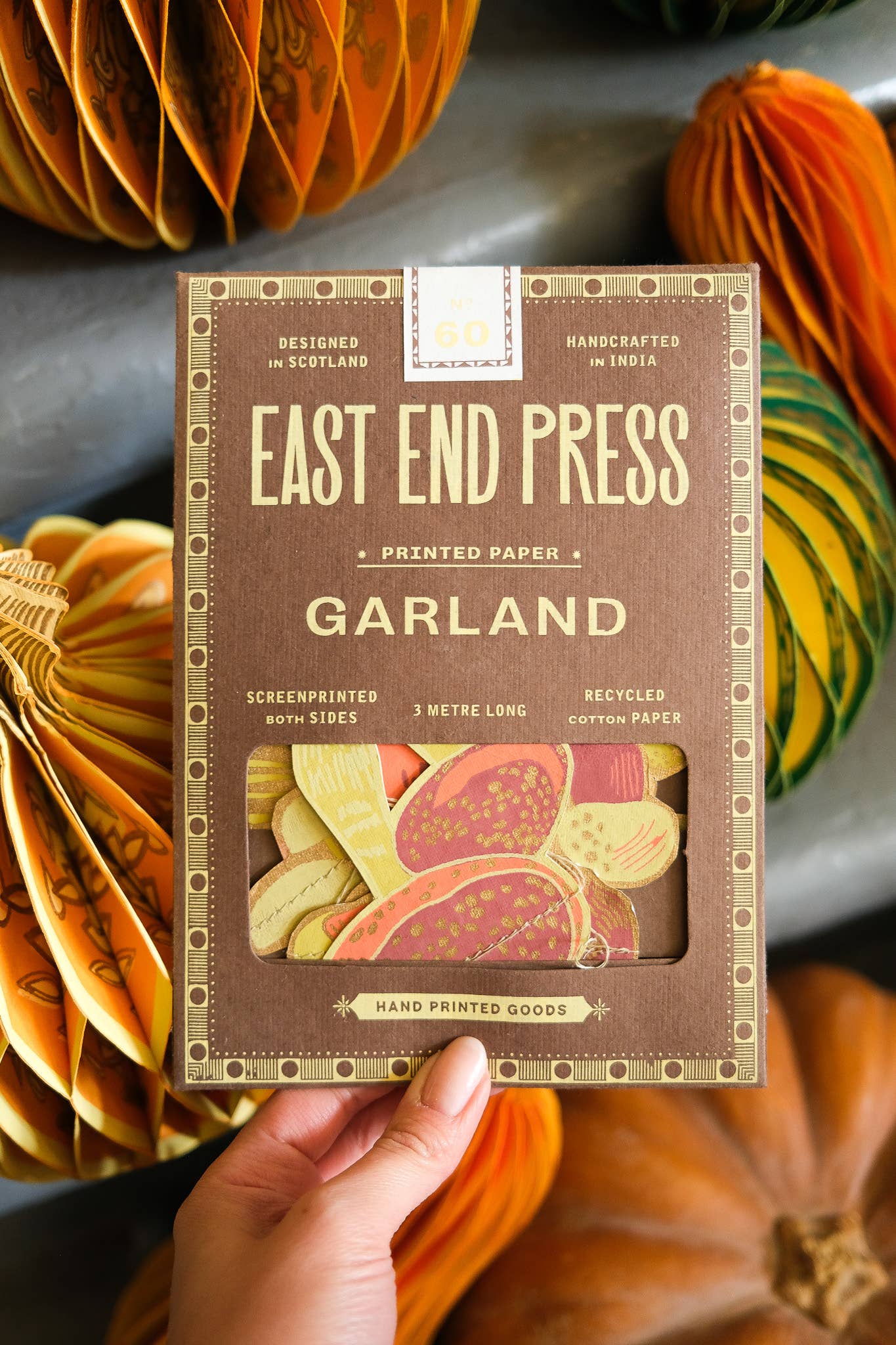 Mushroom Sewn Garland · East End Press