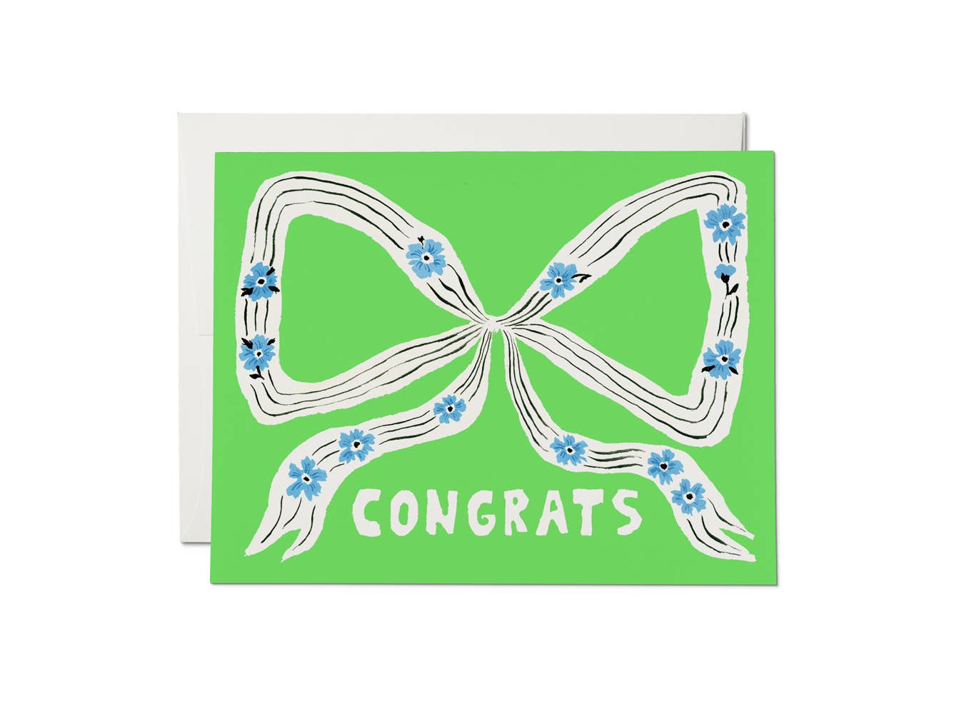 Perfect Bow Congrats Card · Red Cap Cards