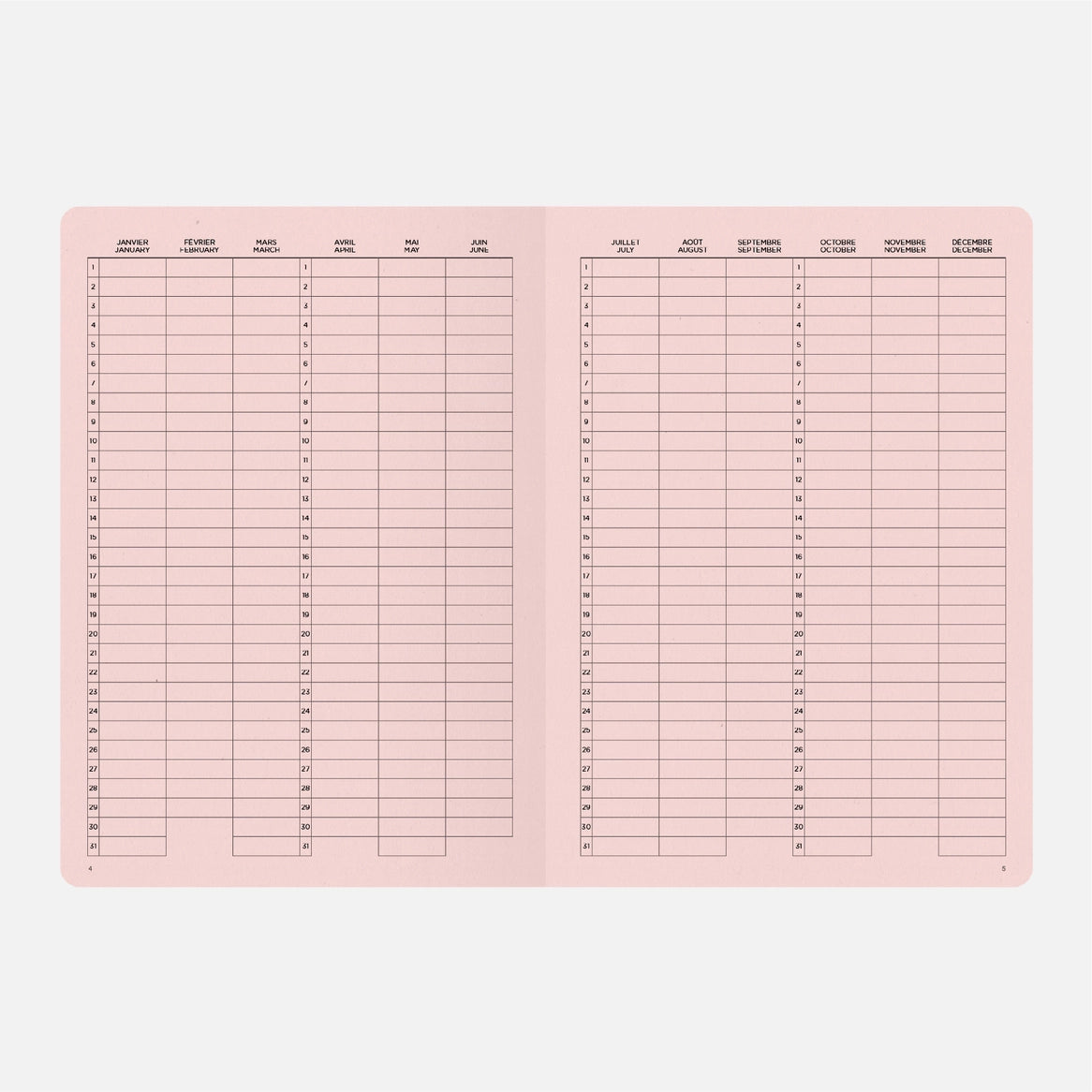 Papier Tigre Notebook A5 - Admin Uni