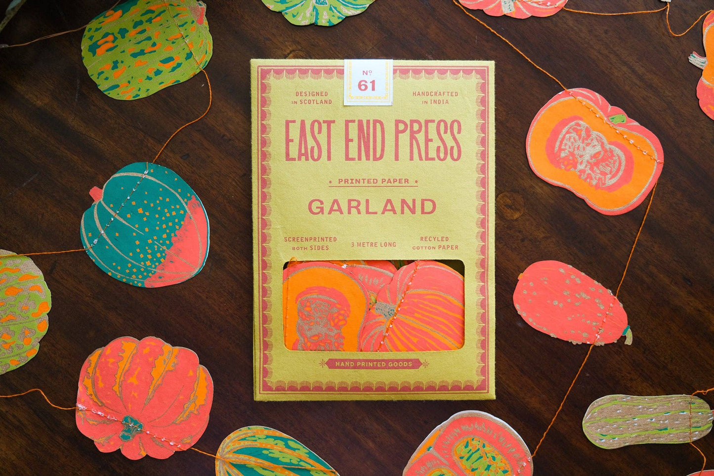 Squashes Sewn Garland · East End Press
