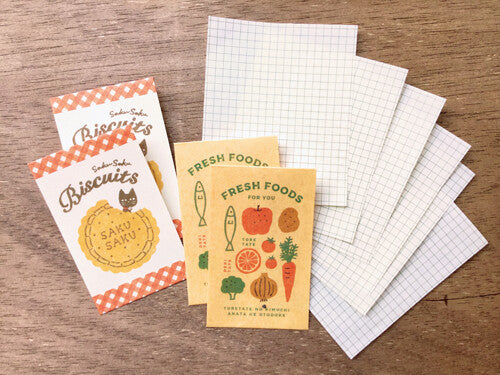 Marche & Buiscuits Paper Marche Mini Letter Set · Furukawashiko
