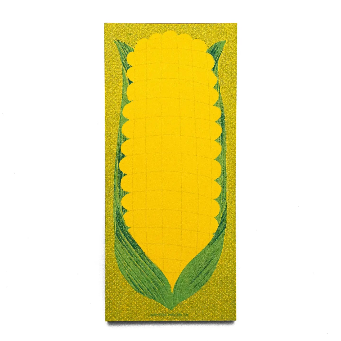 Corn Risograph Notepad · Bromstad Printing Co.