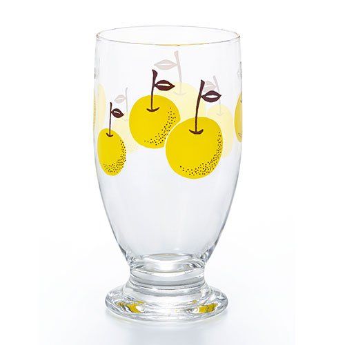 Nashi Pear Retro Glass Cup · ADERIA