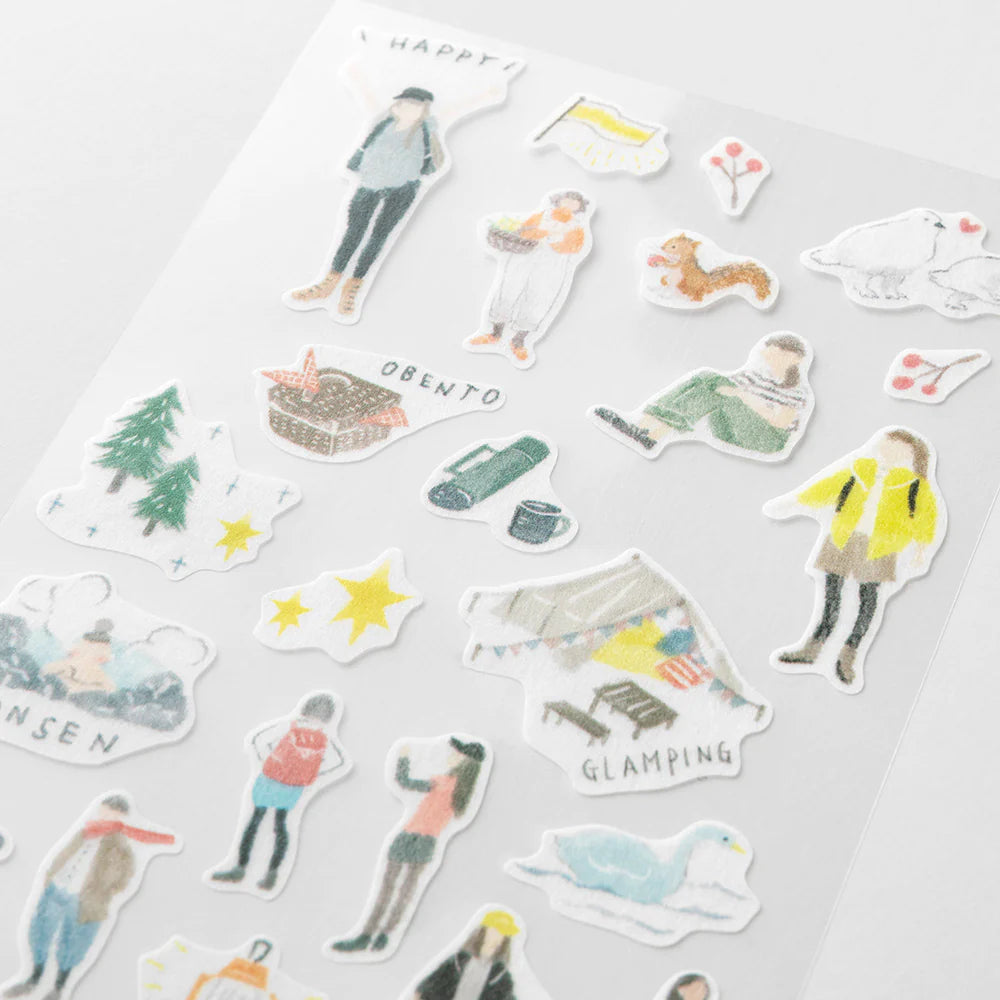 Going Out - Midori Planner Sticker Sheets