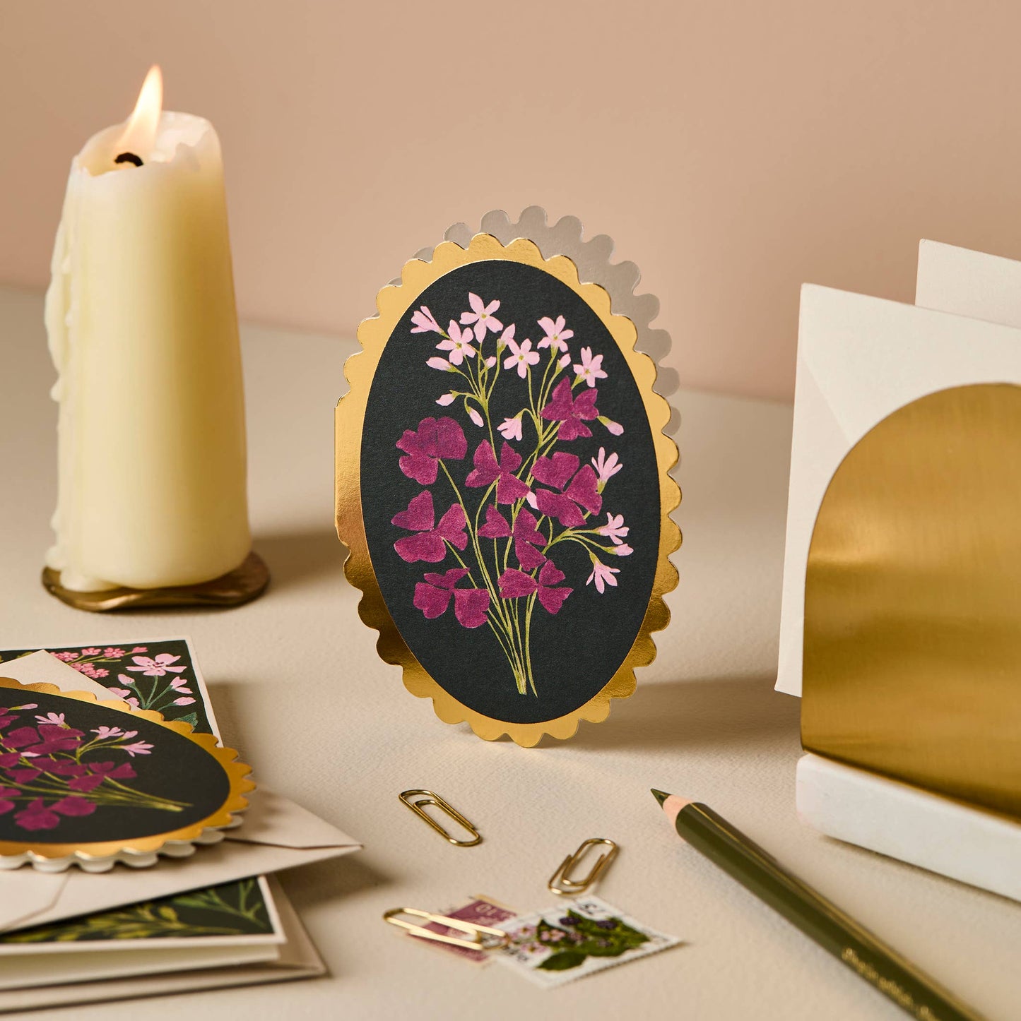 Oxalis Mini Card · Wanderlust Paper Co