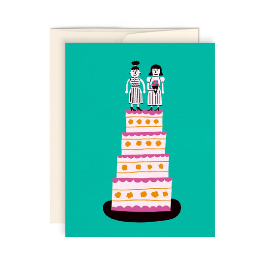 Women Wedding Greeting Card · Paperole