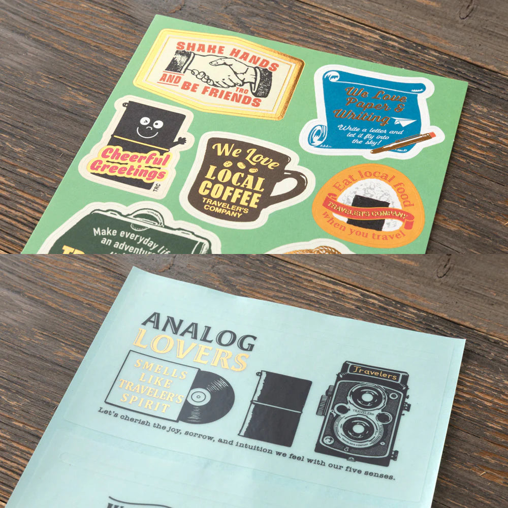 2026 TRAVELER'S Diary Sticker Set